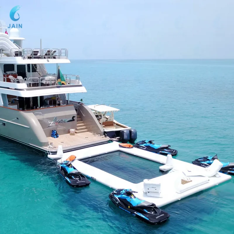 Plateforme Flottante Gonflable EVA Filet