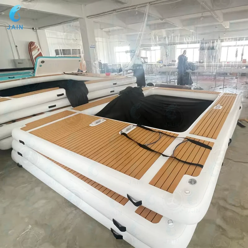 Plateforme Flottante Gonflable EVA Filet