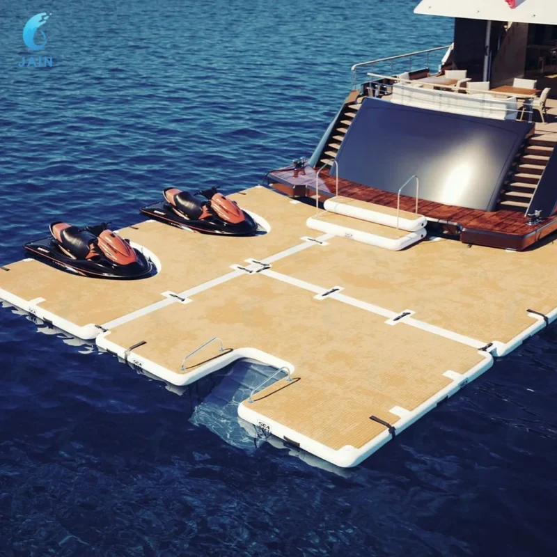 Plateforme Flottante Gonflable Mer Lac