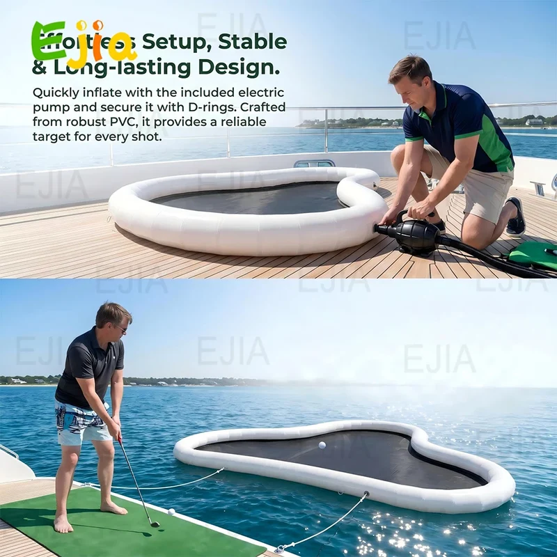 Cible Golf Gonflable Yacht