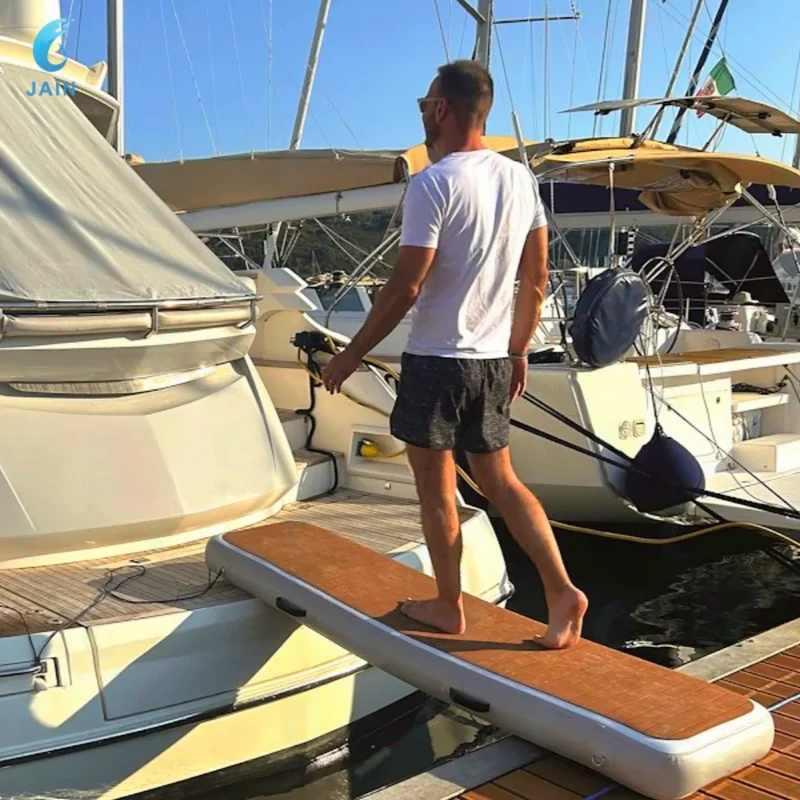 Plateforme Flottante Gonflable Passerelle Sac