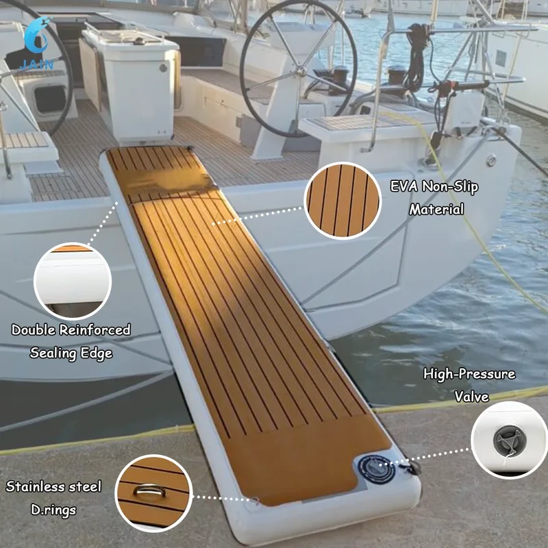 Plateforme Flottante Gonflable Passerelle Sac