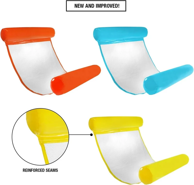 Canapé Gonflable Hamac Multicolore Piscine