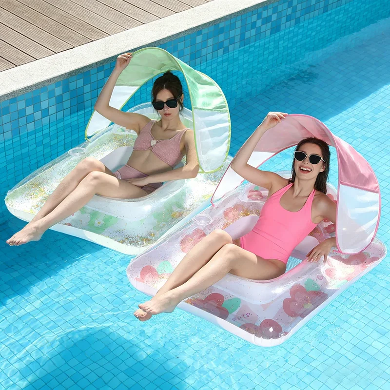 Canapé Gonflable Lit Flottant Piscine