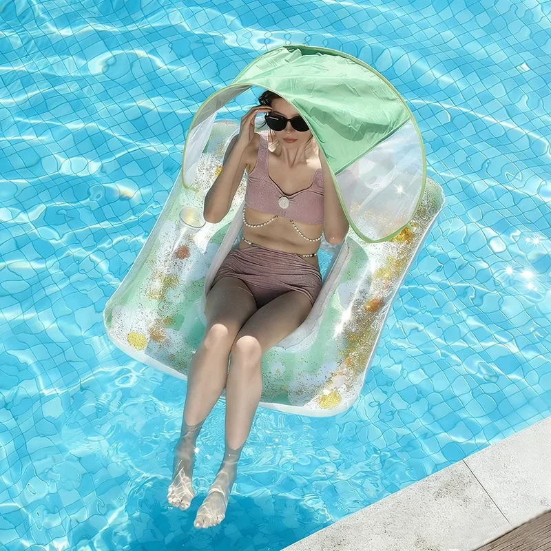 Canapé Gonflable Lit Flottant Piscine