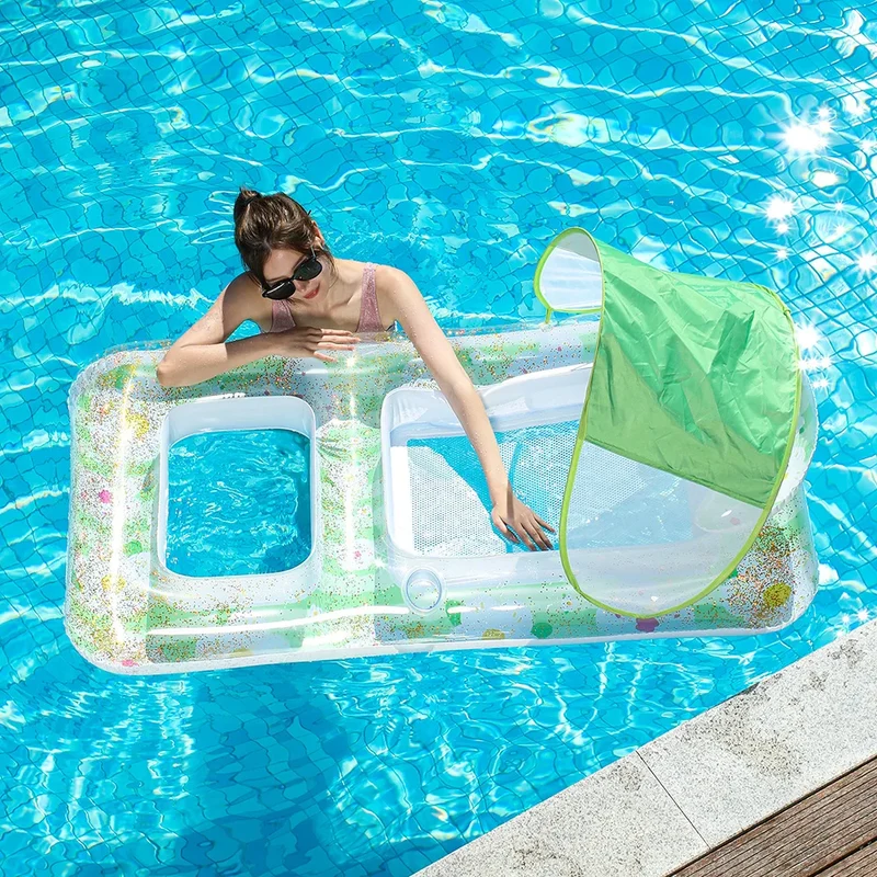 Canapé Gonflable Lit Flottant Piscine