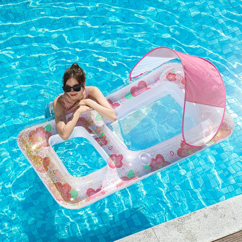 Canapé Gonflable Lit Flottant Piscine