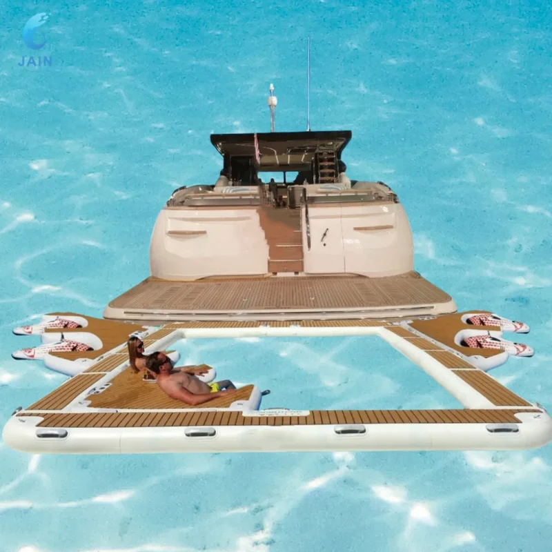 Plateforme Flottante Gonflable Quai 4m