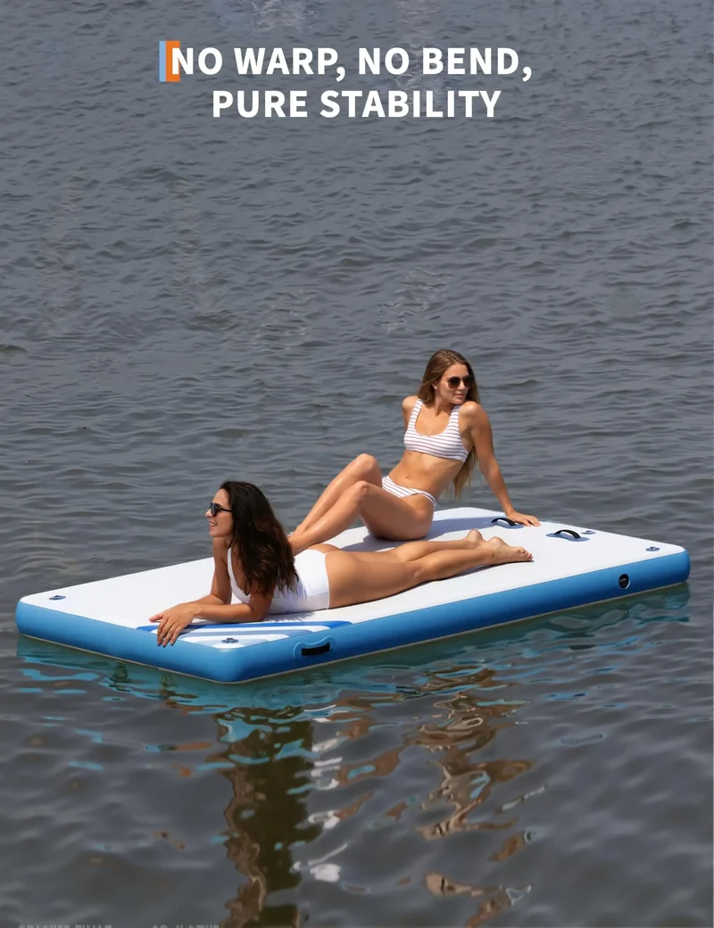 Plateforme Flottante Gonflable Lac Adulte