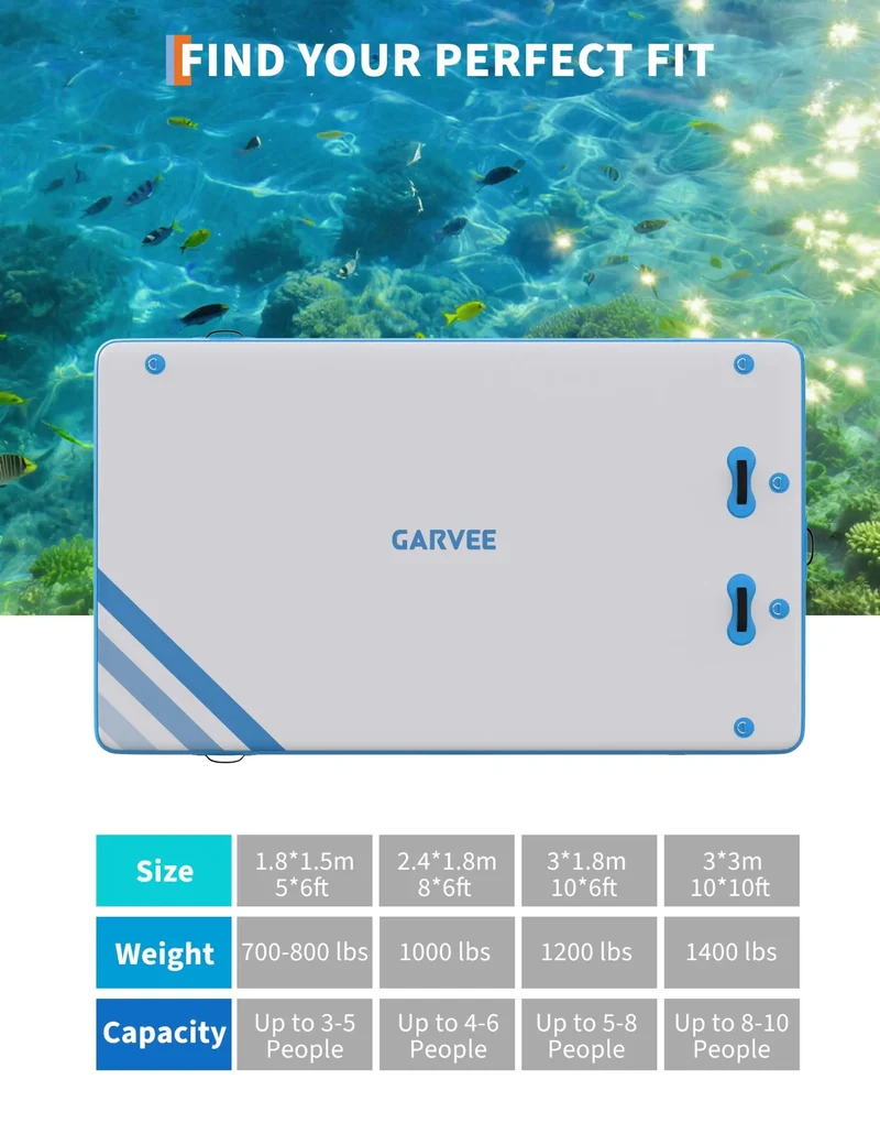 Plateforme Flottante Gonflable Lac Adulte