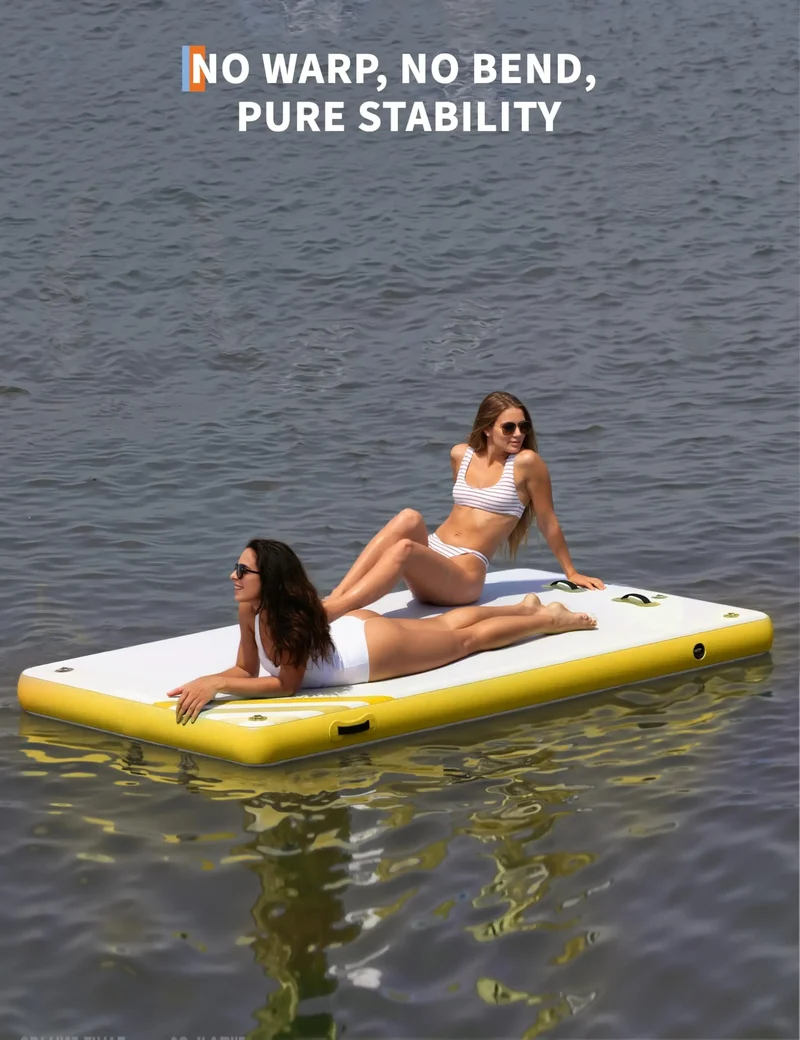 Plateforme Flottante Gonflable Lac 1,8m