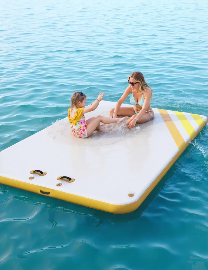 Plateforme Flottante Gonflable Lac 1,8m