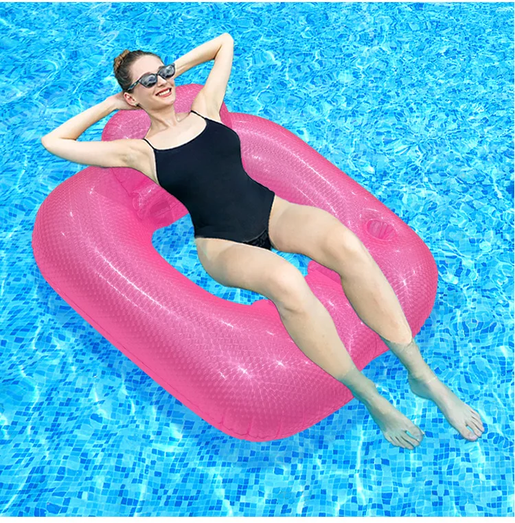 Bouée Gonflable Tapis Flottant Carré