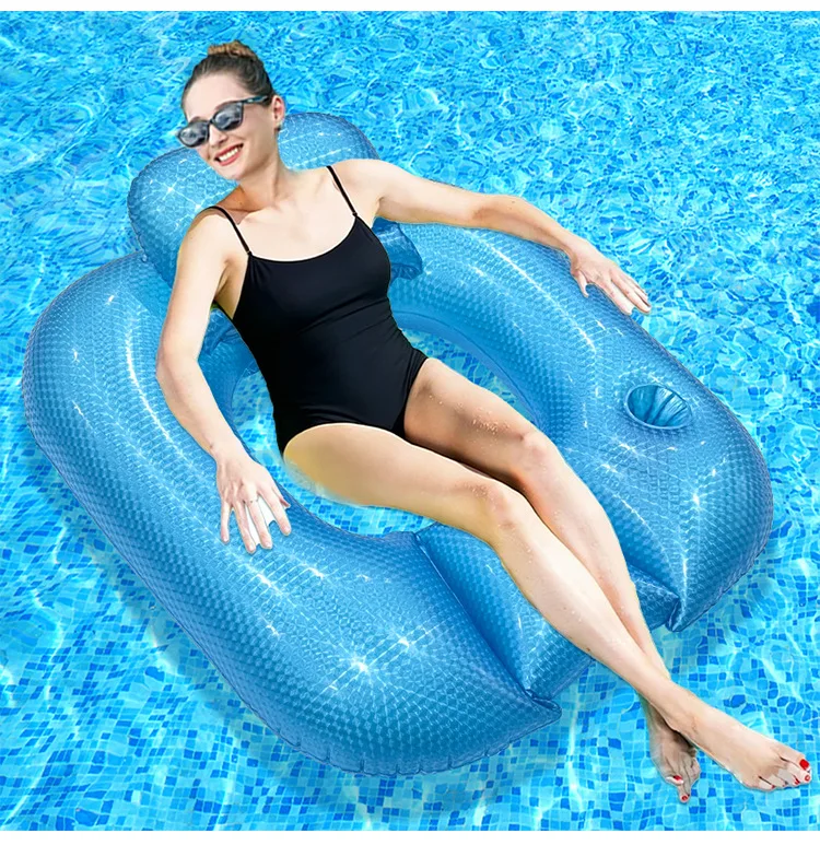 Bouée Gonflable Tapis Flottant Carré