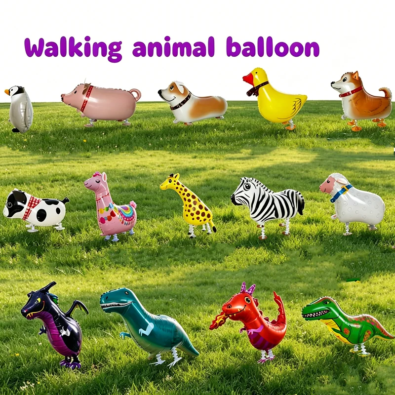Ballon Gonflable Animé Hélium Marchant