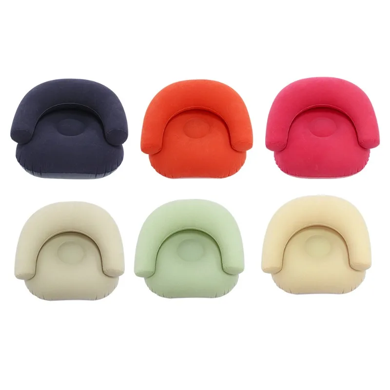 Canapé Gonflable Forme U Accoudoirs