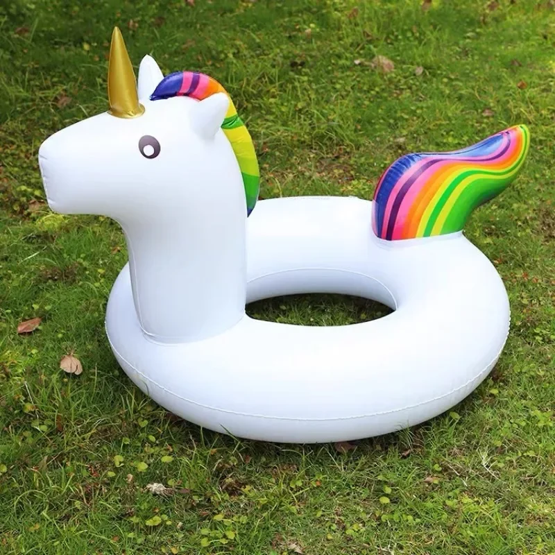 Bouée Gonflable Licorne Anneau Bain Épais