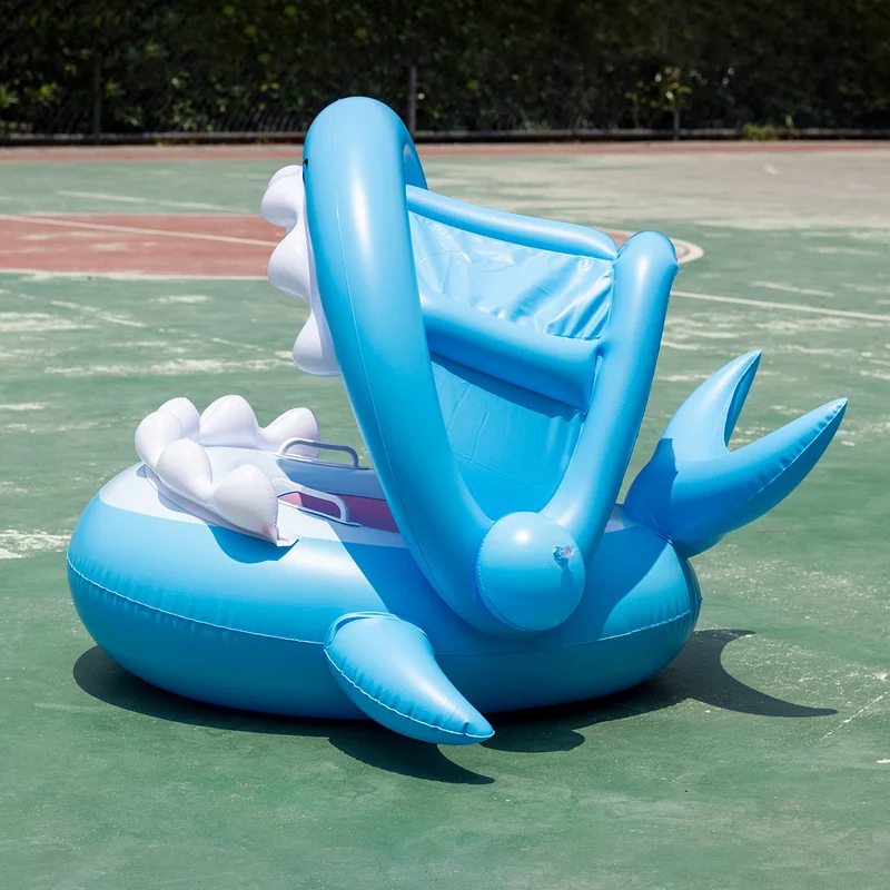 Bouée Gonflable Requin Siège Enfants