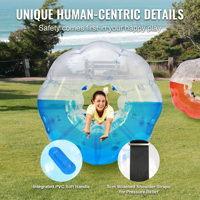 Zorb Ball Gonflable Bumper Ball Lot de 2