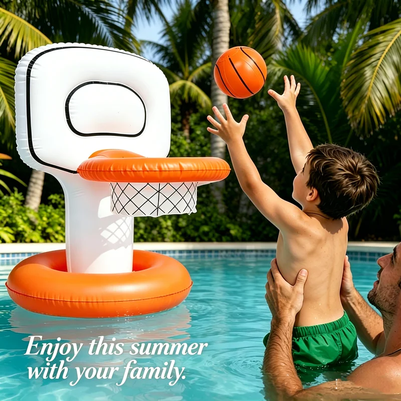 Panier de Basket Gonflable Enfants Été
