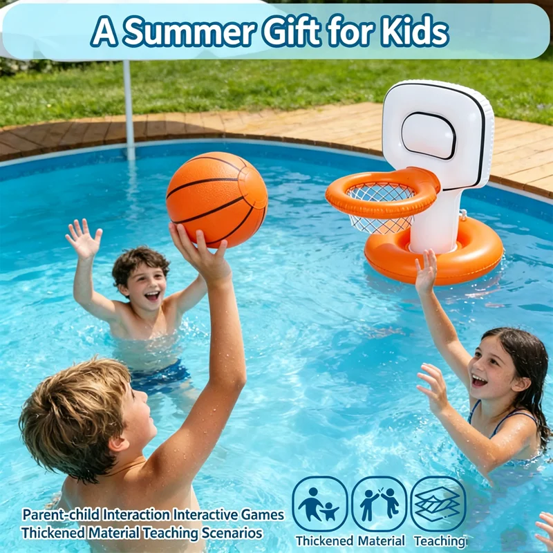 Panier de Basket Gonflable Enfants Été