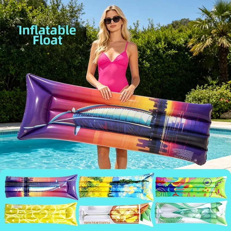 Bouée Gonflable Matelas Graffiti Épaissi