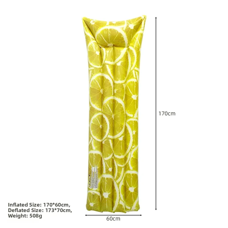 Bouée Gonflable Matelas Graffiti Épaissi