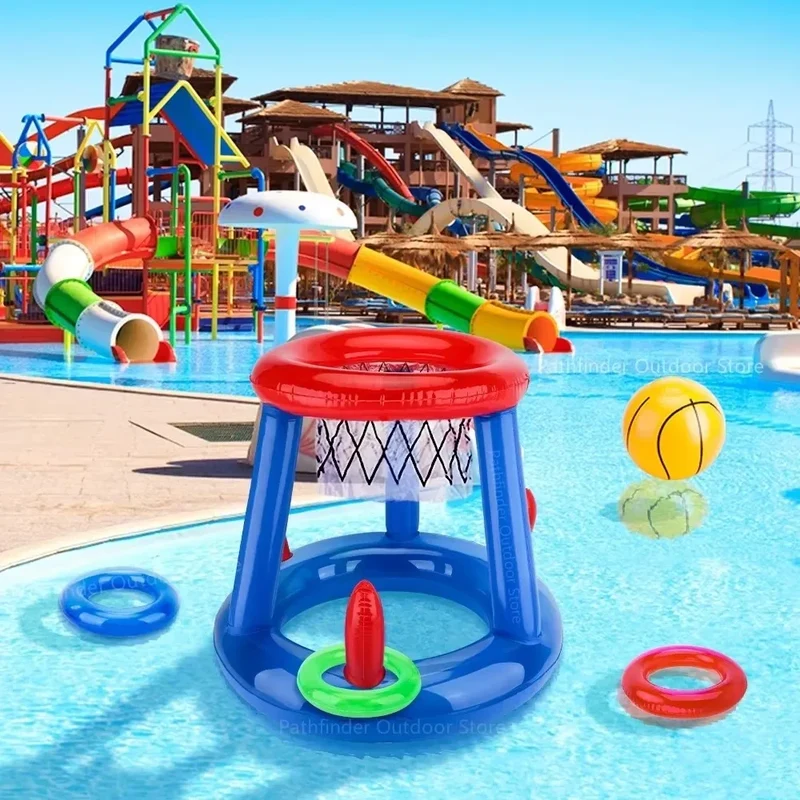 Panier de Basket Gonflable Flottant Ballons