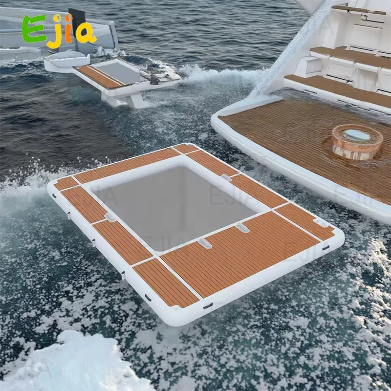 Plateforme Flottante Gonflable 4×3 m Filet