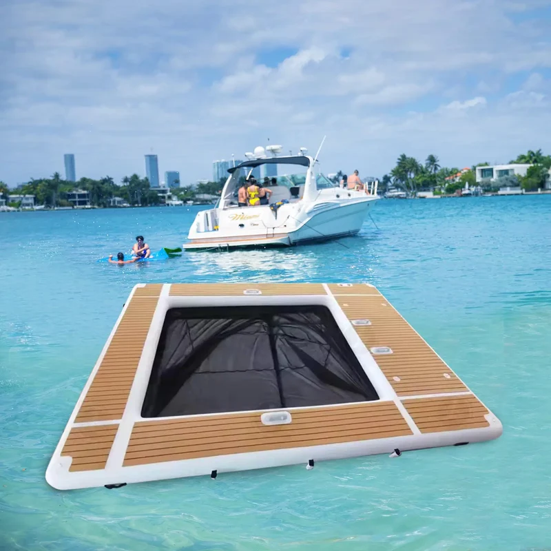 Plateforme Flottante Gonflable 4×3 m Filet
