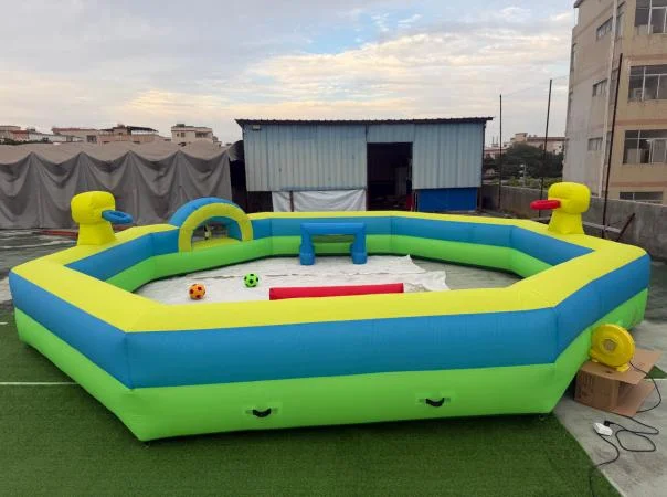 Aire de Jeux Gonflable Arche Rembourrée