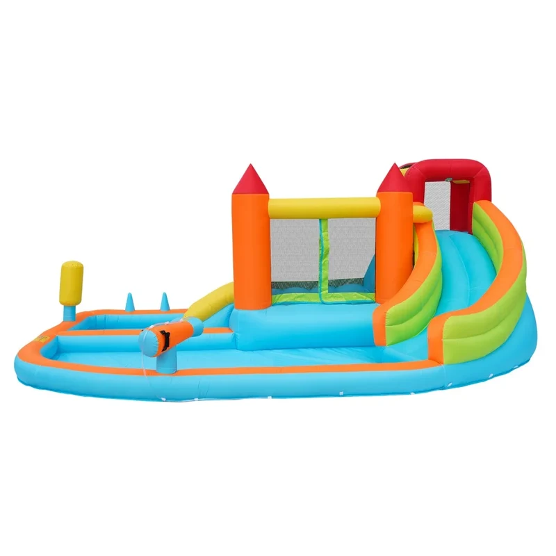 Château Gonflable Trampoline Piscine Basket