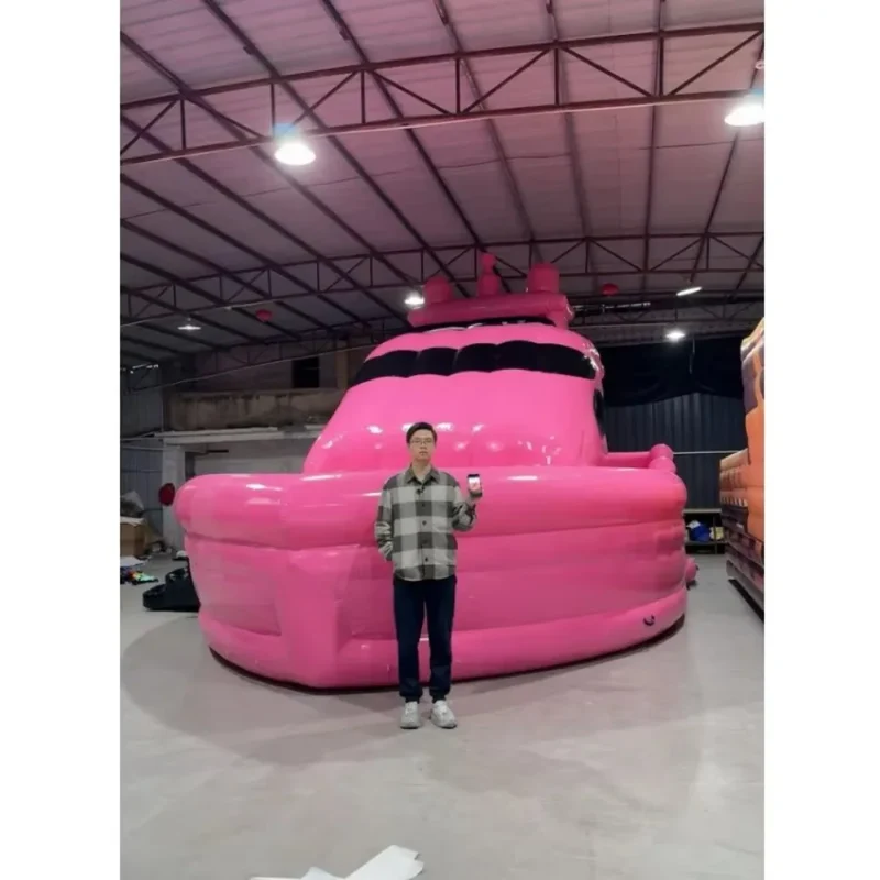 Bateau Gonflable Yacht Rose Grande Taille