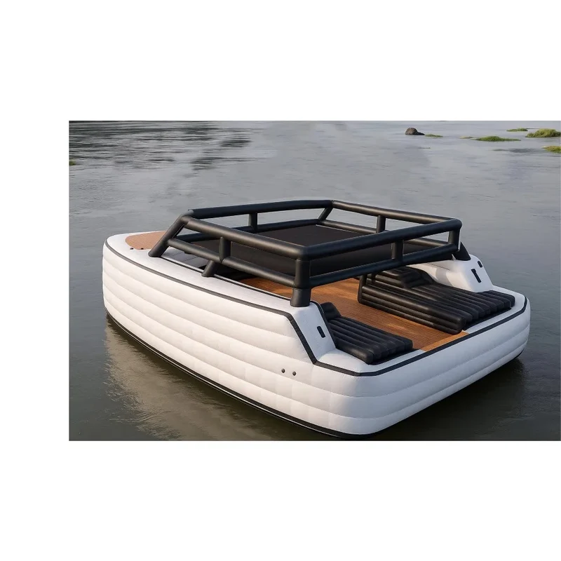 Bateau Gonflable Yacht Rose Grande Taille