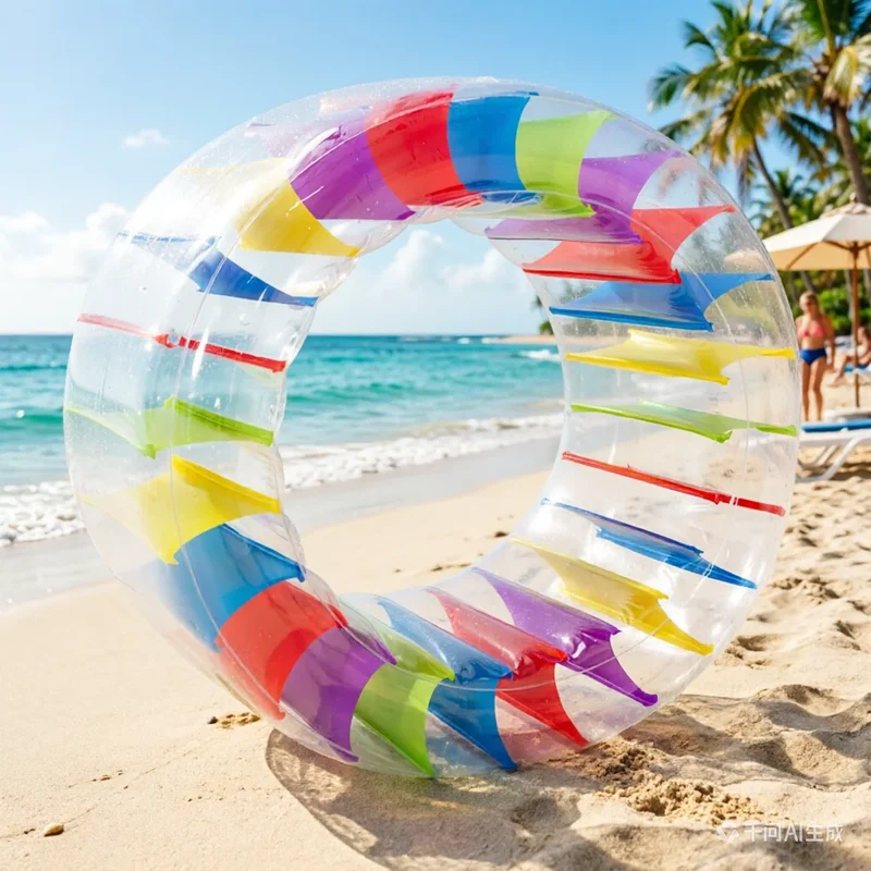 Water Roller Gonflable Transparent Piscine