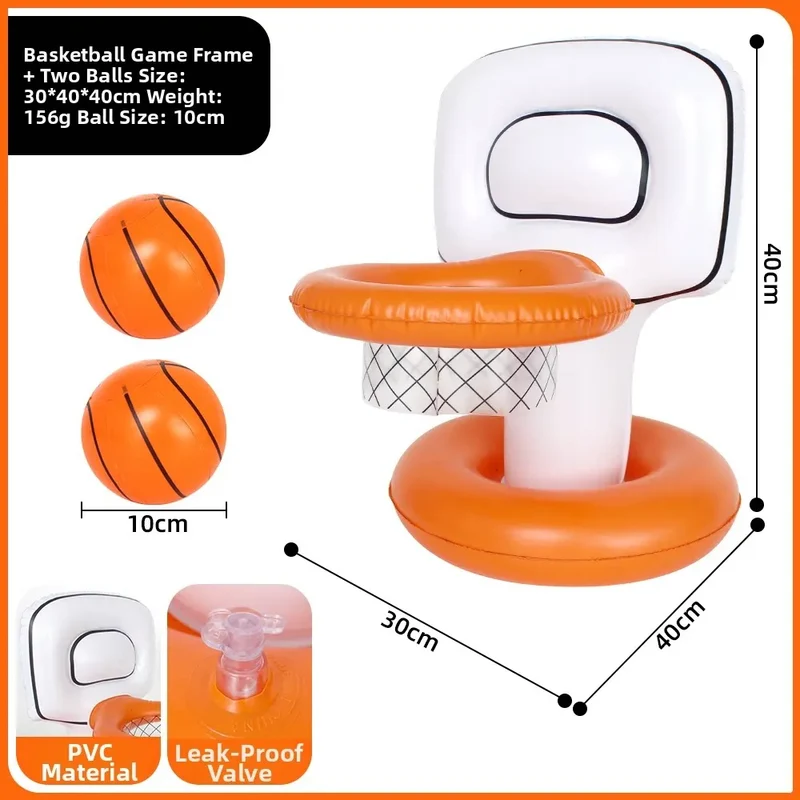 Panier de Basket Gonflable Piscine