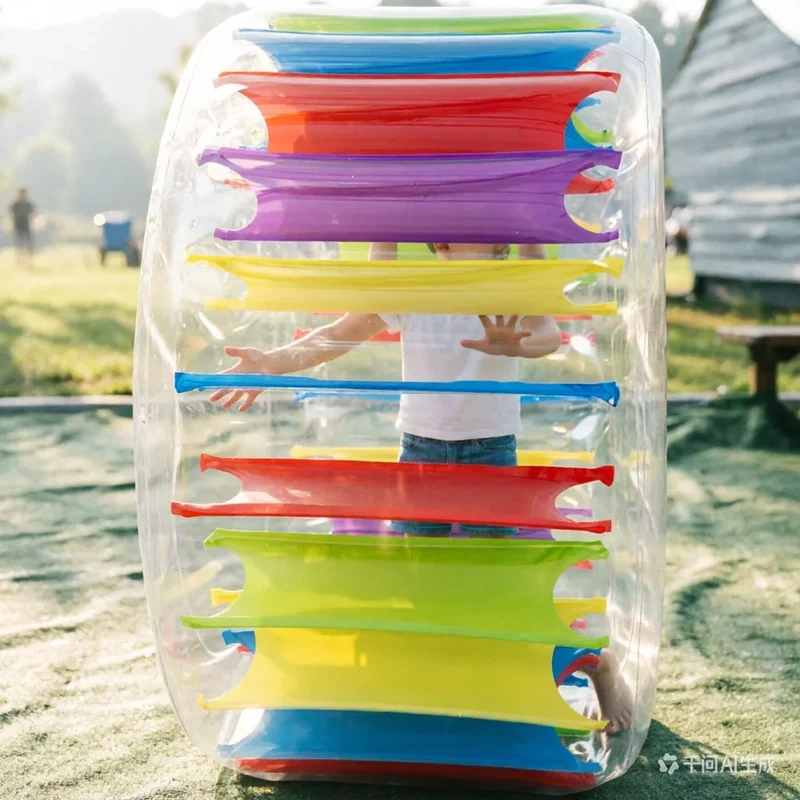 Water Roller Gonflable Arc-en-Ciel 160 cm