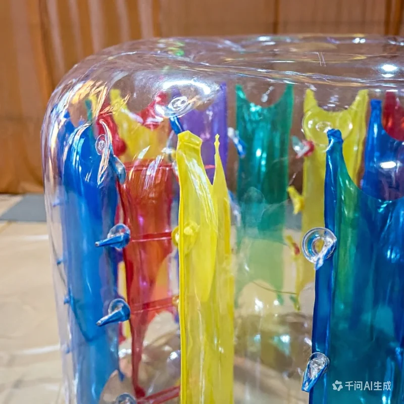 Water Roller Gonflable Arc-en-Ciel 160 cm