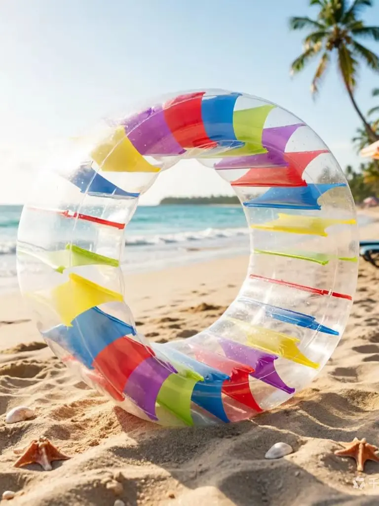 Water Roller Gonflable Arc-en-Ciel 160 cm
