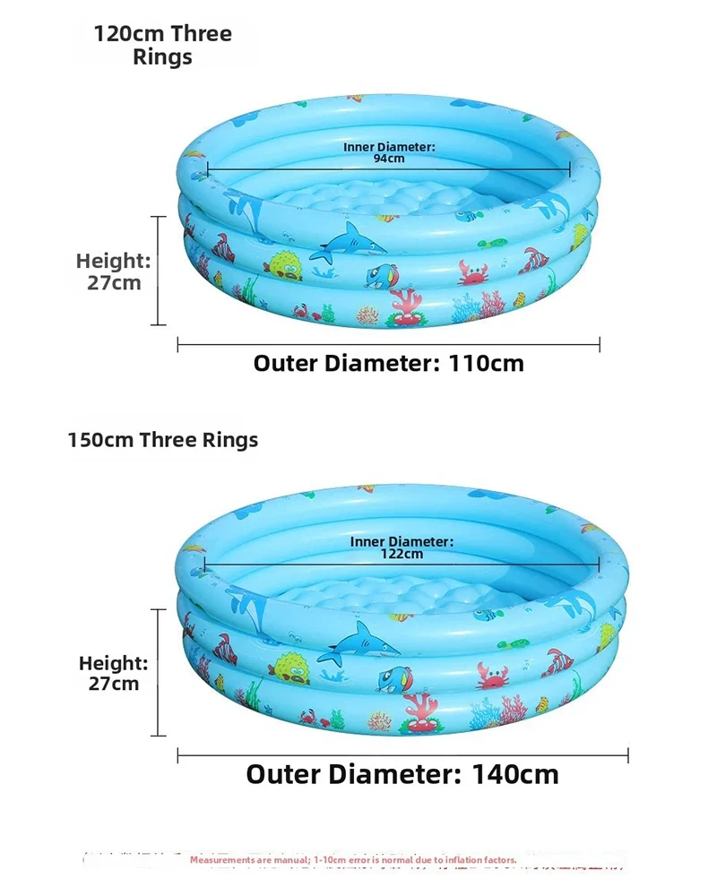 Piscine Gonflable Ronde Portable