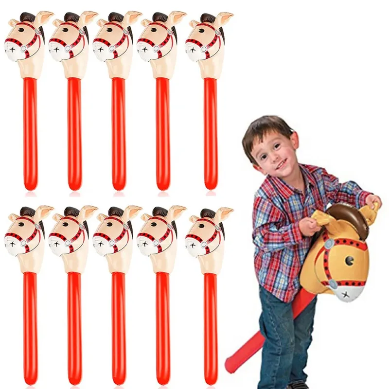 Bouée Gonflable Tête de Cheval Poney