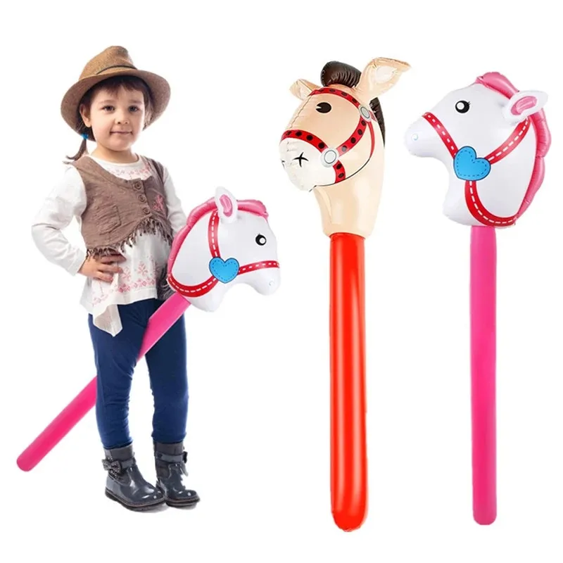 Bouée Gonflable Tête de Cheval Poney