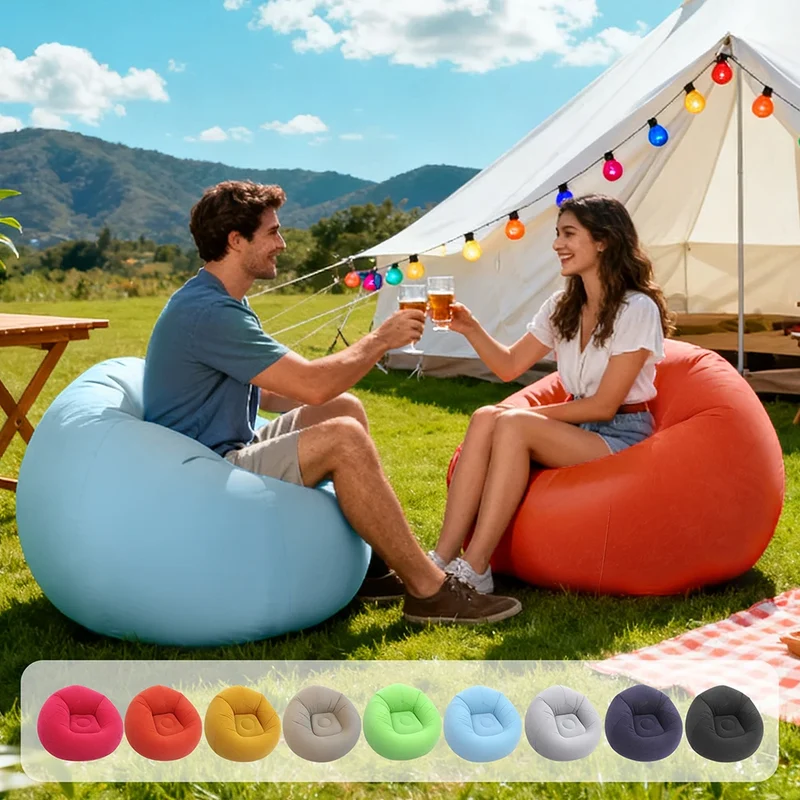 Canapé Gonflable Sphérique Multicolore