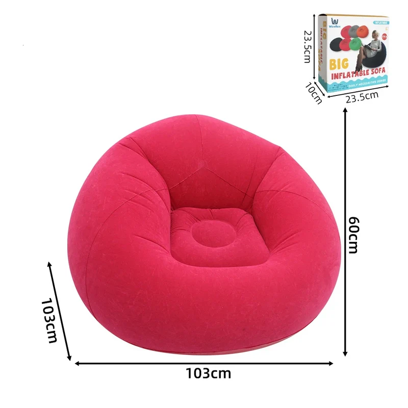 Canapé Gonflable Sphérique Multicolore