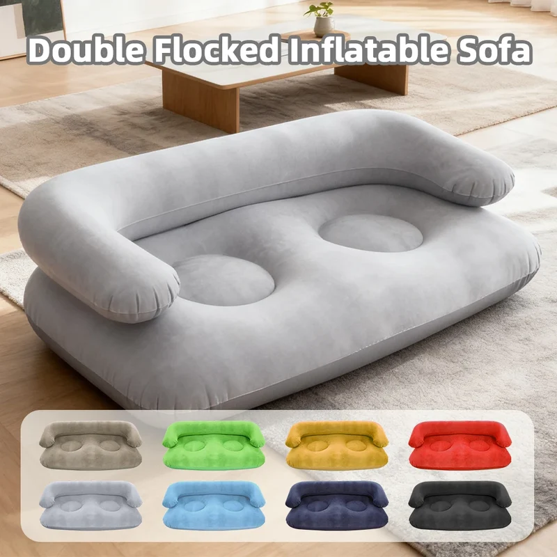 Canapé Gonflable Double Place Anti-Fuite
