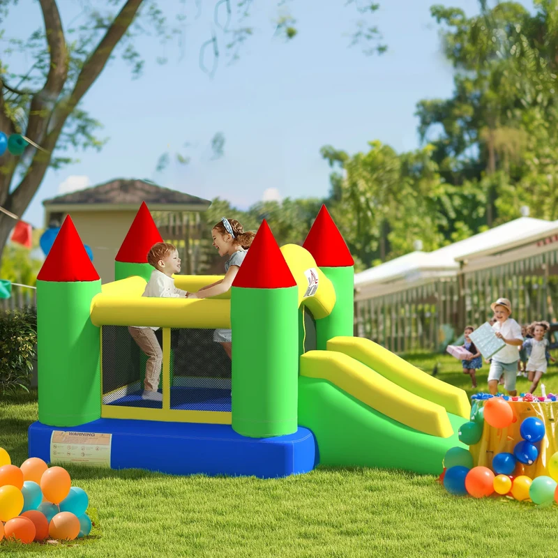 Château Gonflable Toboggan Oxford Anniversaire