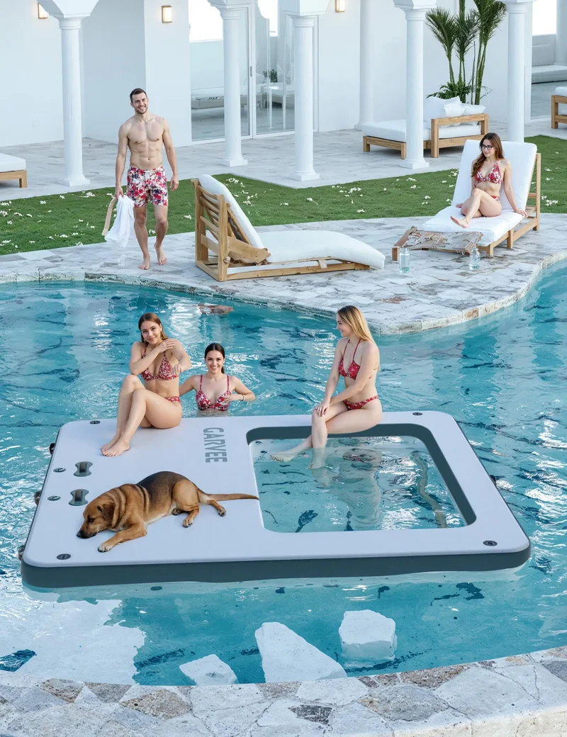 Plateforme Flottante Gonflable Tapis EVA