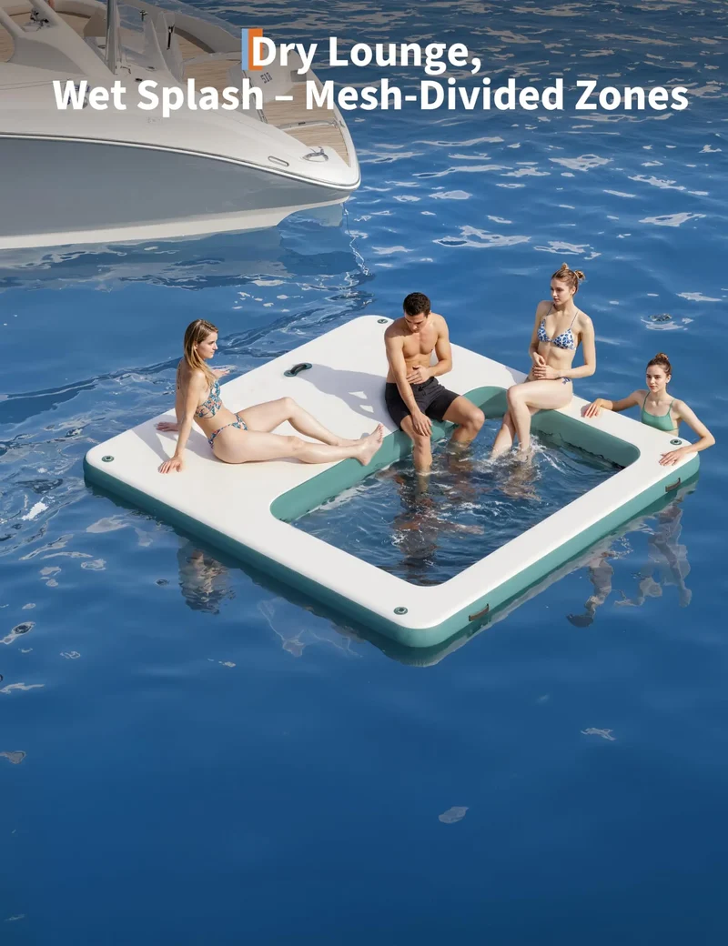 Plateforme Flottante Gonflable Tapis EVA