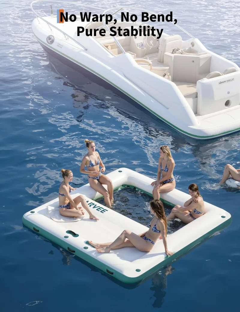Plateforme Flottante Gonflable Tapis EVA