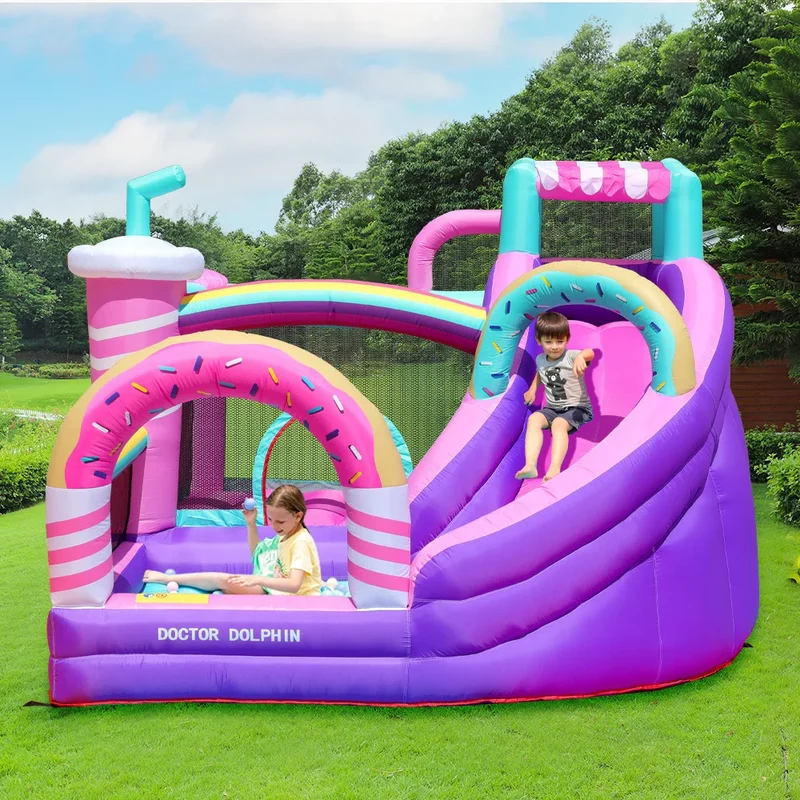 Château Gonflable Toboggan 3 × 3 m